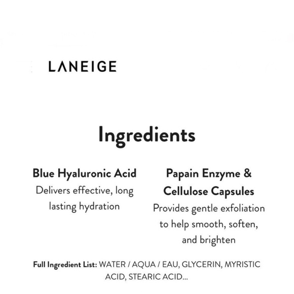 🛍️NEW L’aneige water bank cleanser & moisturizer.❤️💚Great Gift Alert💚❤️ - Picture 6 of 16